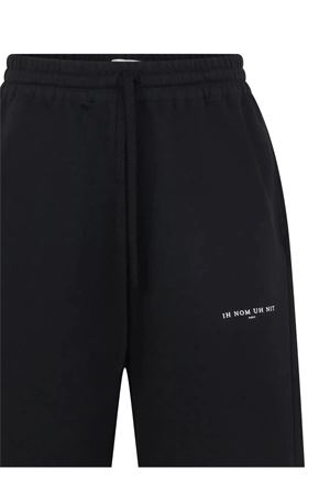 Shorts sportivi in cotone nero IH NOM UH NIT | NUS25312009